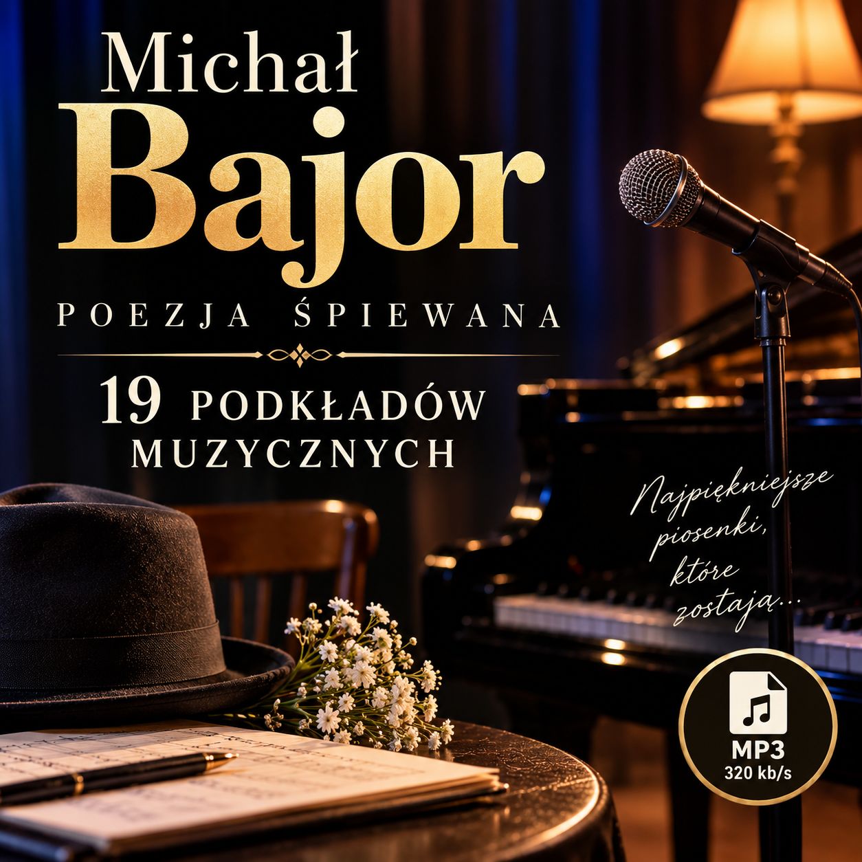 Michał Bajor – 19 podkładów muzycznych | Poezja Śpiewana | Instrumental